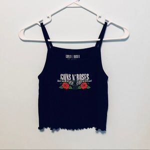 Guns N’ Roses Crop Top